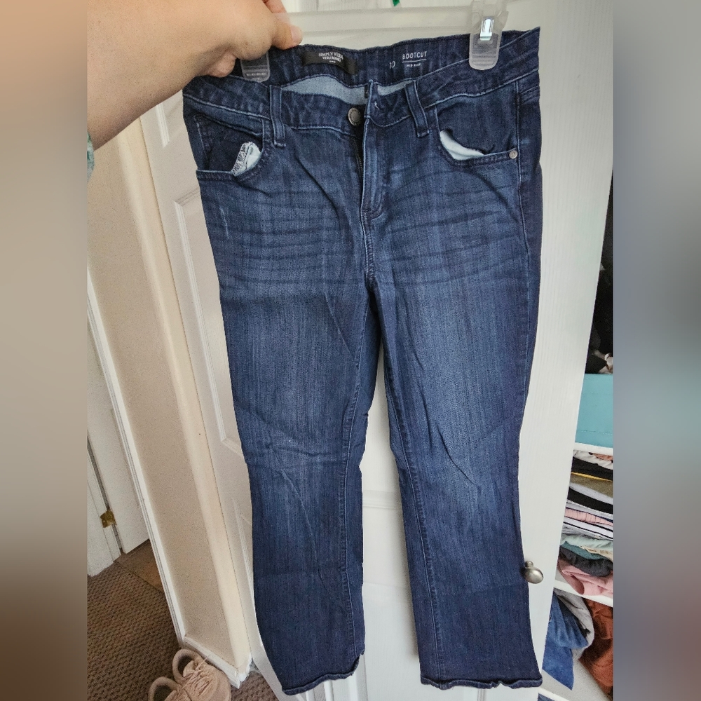 Vera wang bootcut jeans
